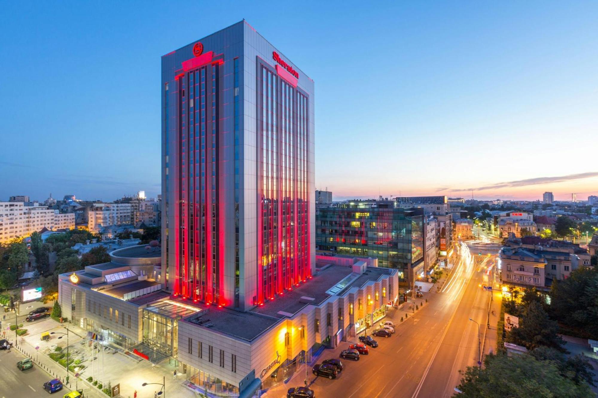 Sheraton Bucharest Hotel Exterior foto The Marriott Hotel in Belgrade